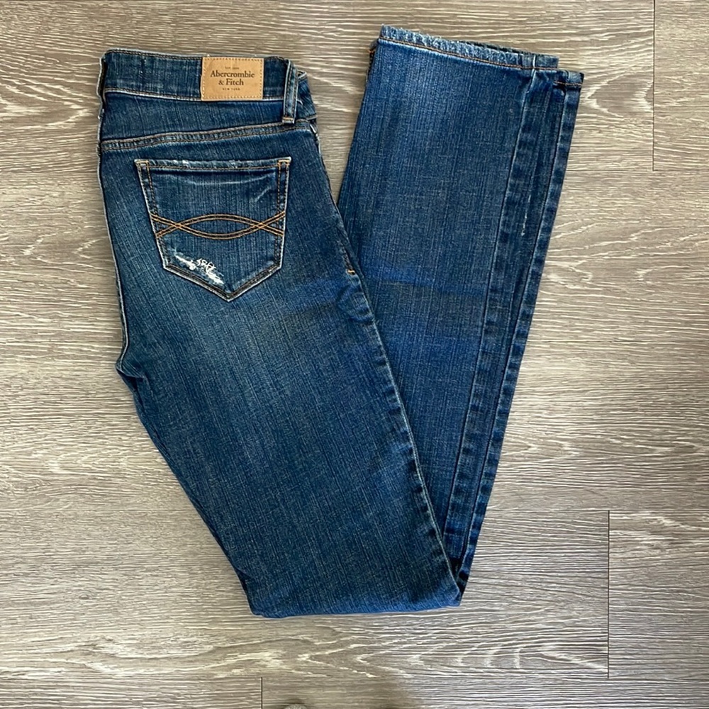 Lightly Distressed Abercrombie & Fitch Jeans